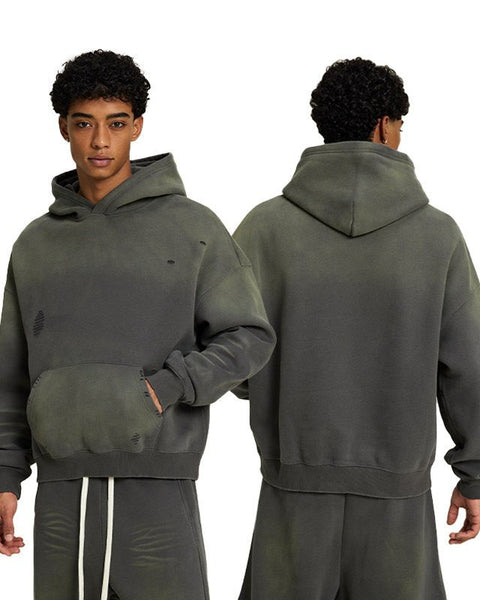 Ensemble sweat � capuche streetwear r�tro am�ricain - NUTRYS