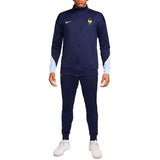 France training presentation Soccer tracksuit 2024/25 navy - Nike - NUTRYS