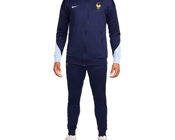 France training presentation Soccer tracksuit 2024/25 navy - Nike - NUTRYS