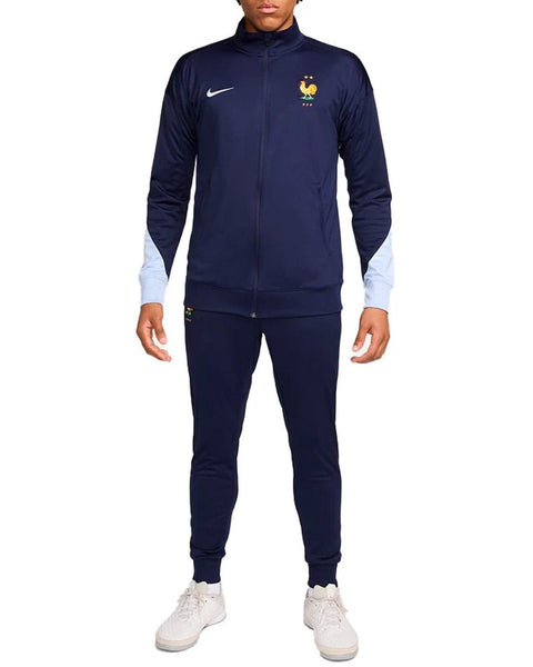 France training presentation Soccer tracksuit 2024/25 navy - Nike - NUTRYS