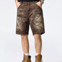 Men's Camouflage Cargo Shorts with Multi - Pocket Design - NUTRYS