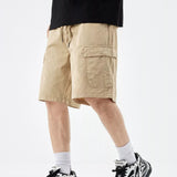 Men's Casual Drawstring Cargo Shorts - NUTRYS