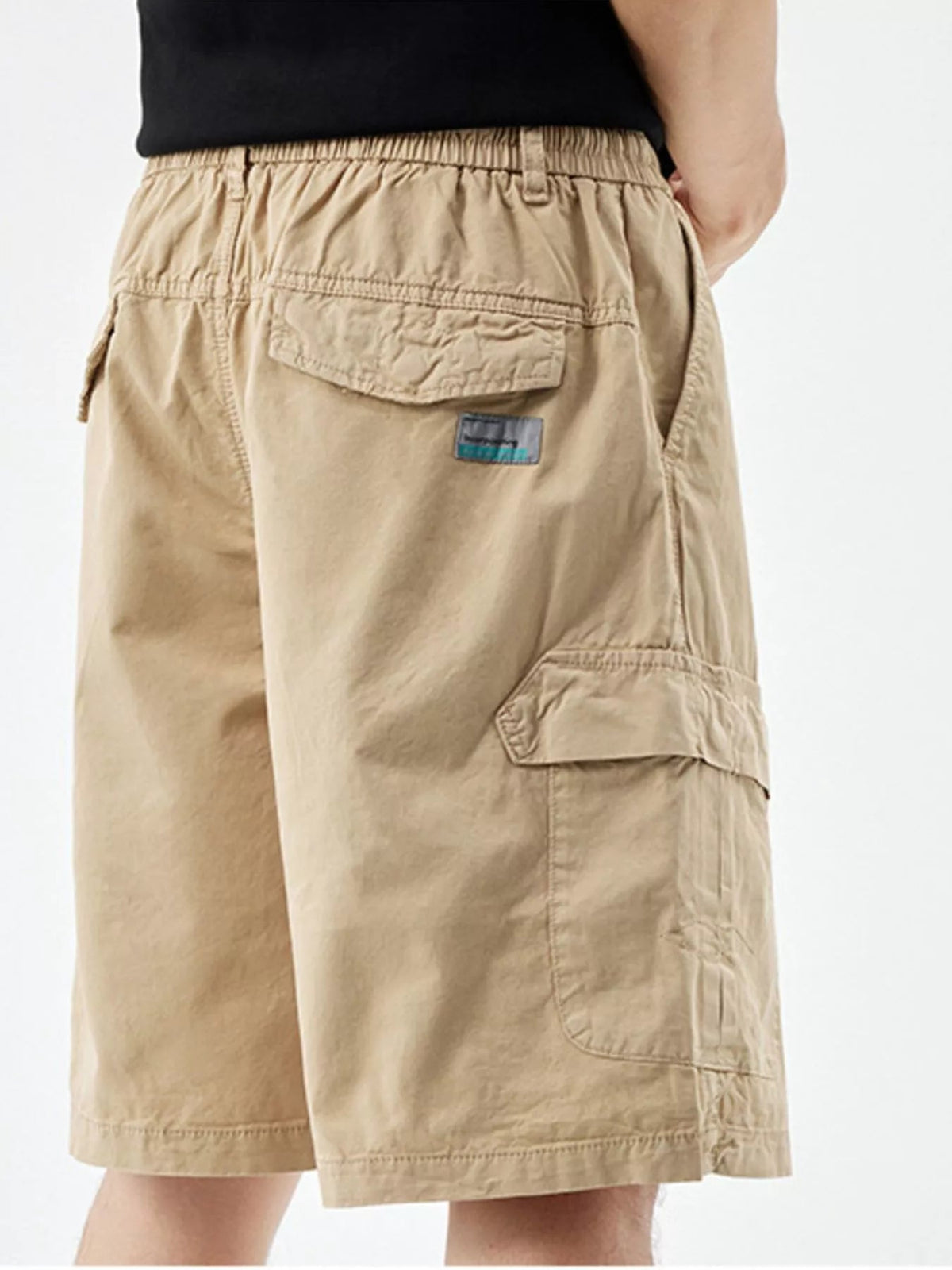 Men's Casual Drawstring Cargo Shorts - NUTRYS