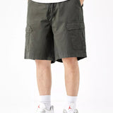Men's Casual Drawstring Cargo Shorts - NUTRYS