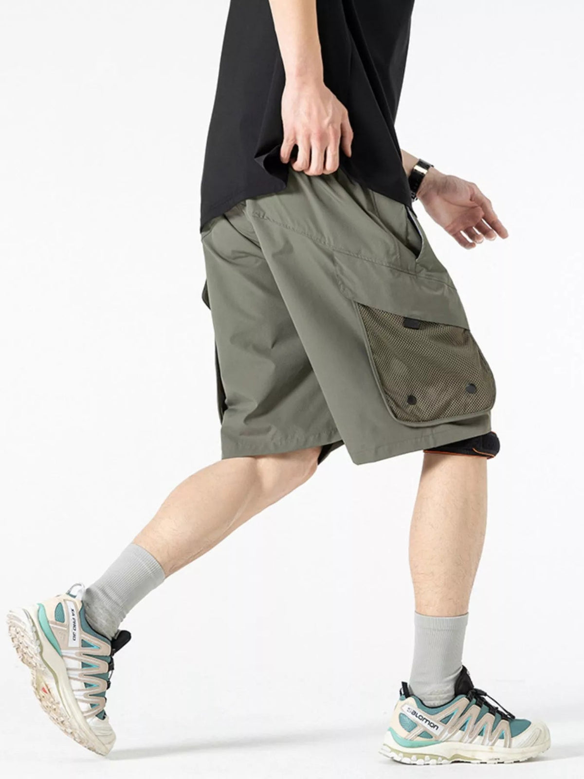 Men's Multi - Pocket Quick - Dry Cargo Shorts - NUTRYS
