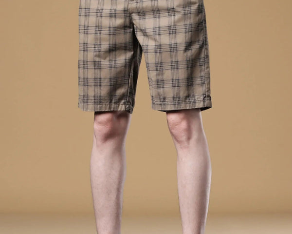 Men's Plaid Casual Shorts - NUTRYS