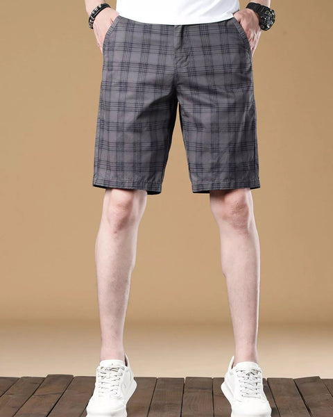 Men's Plaid Casual Shorts - NUTRYS