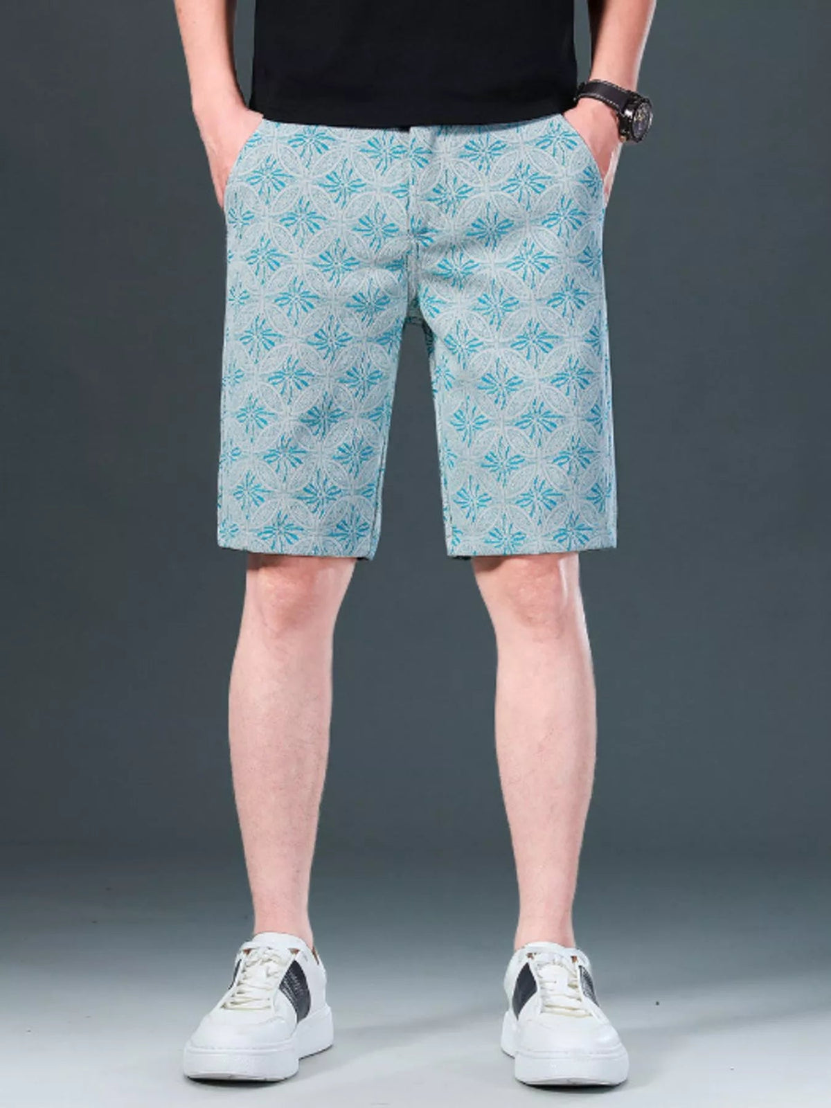 Men's Printed Loose Fit Shorts - NUTRYS