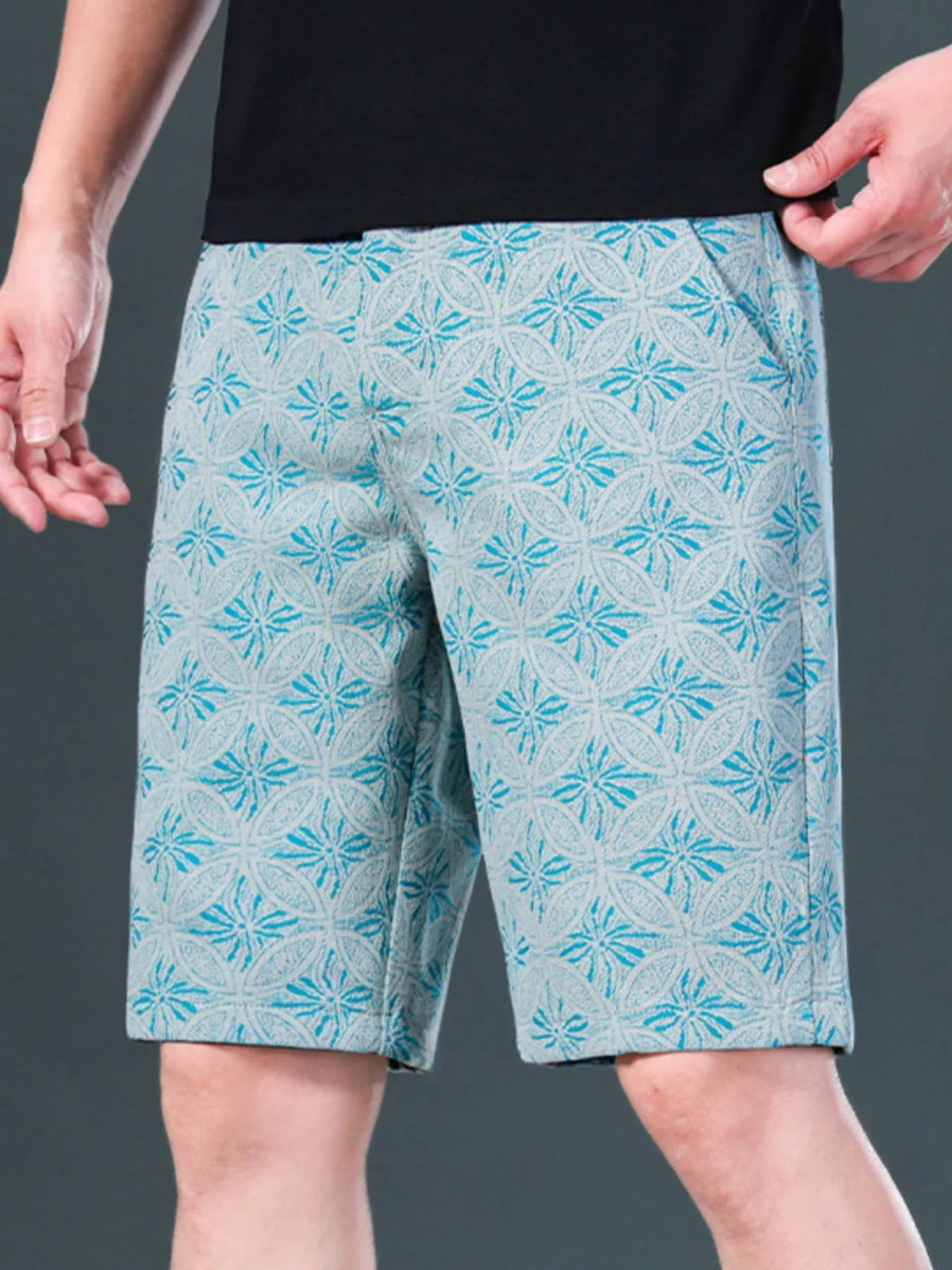 Men's Printed Loose Fit Shorts - NUTRYS