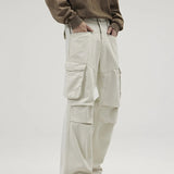 Pantalon Cargo Grande Taille Homme Coupe Ample avec Poches - NUTRYS