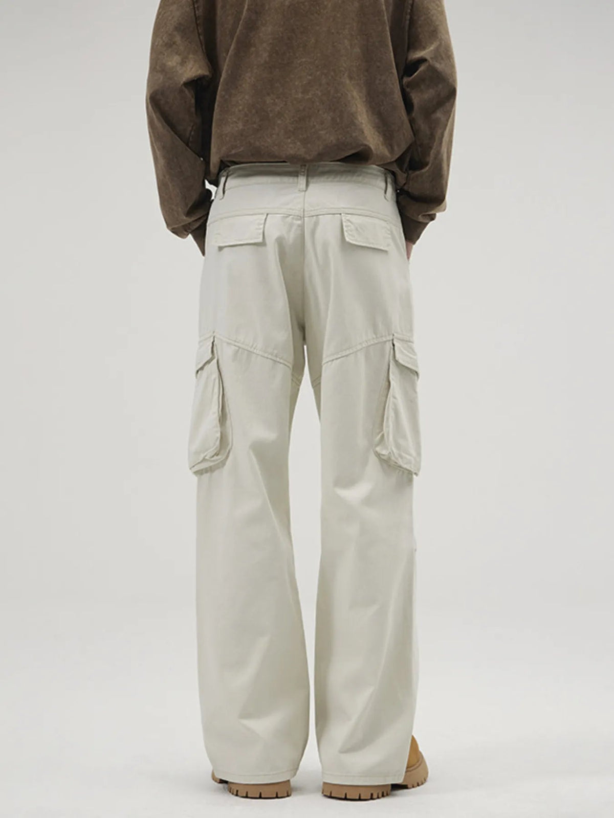 Pantalon Cargo Grande Taille Homme Coupe Ample avec Poches - NUTRYS