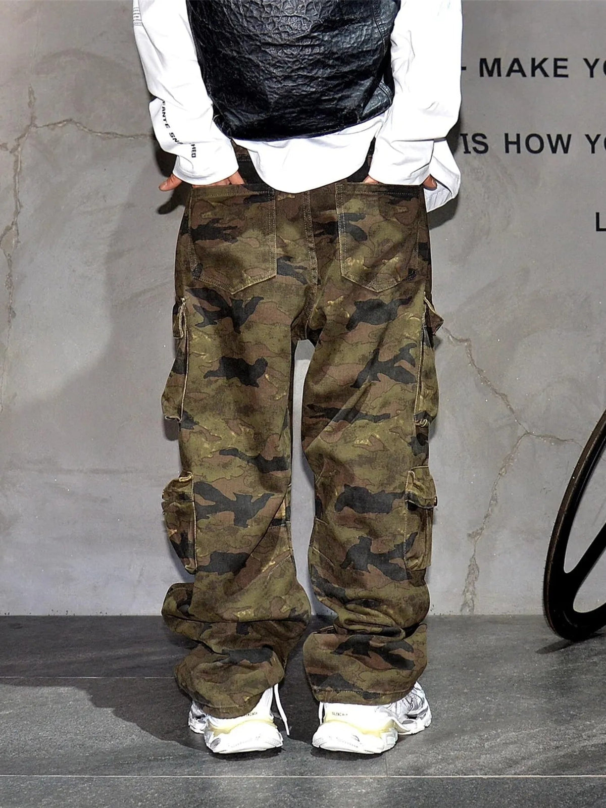 Pantalon Cargo Homme Camouflage avec Poches - NUTRYS