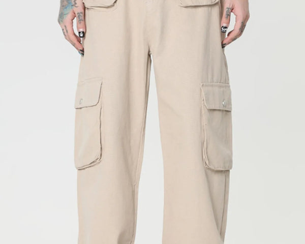 Pantalon Cargo Homme Coupe Large avec Poches - NUTRYS