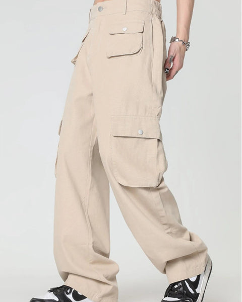 Pantalon Cargo Homme Coupe Large avec Poches - NUTRYS