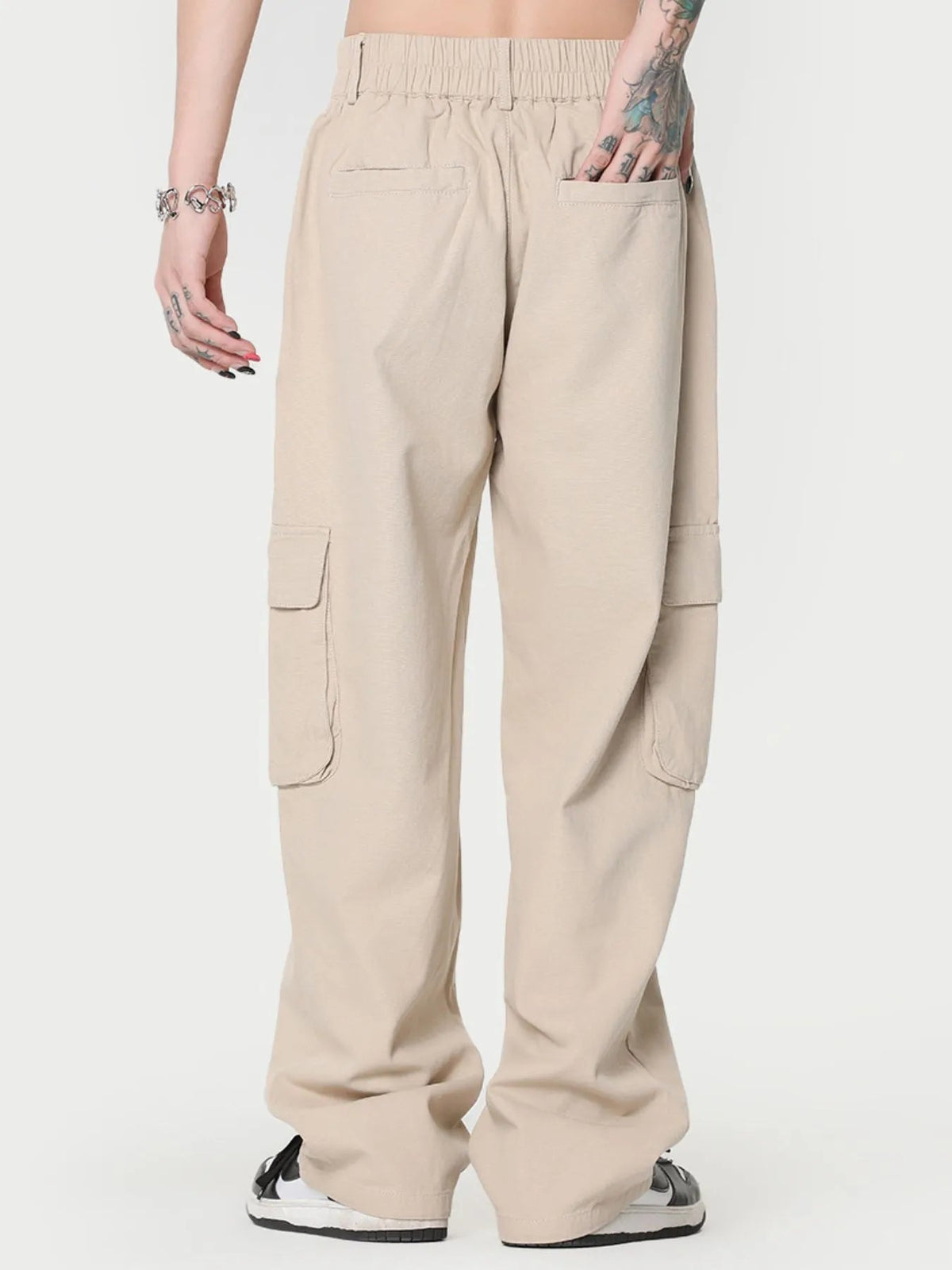 Pantalon Cargo Homme Coupe Large avec Poches - NUTRYS