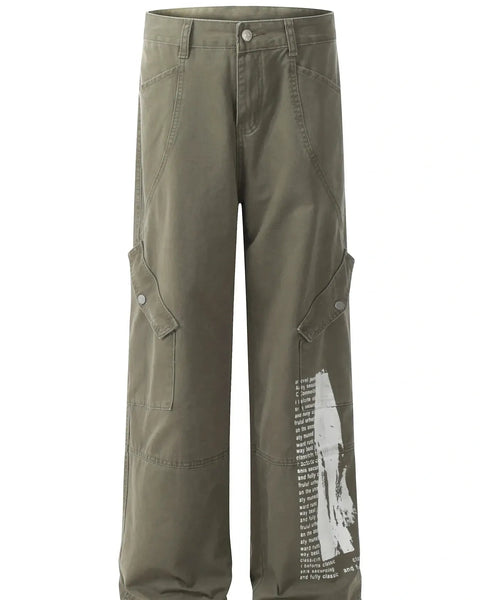 Pantalon cargo imprimé pour homme - NUTRYS