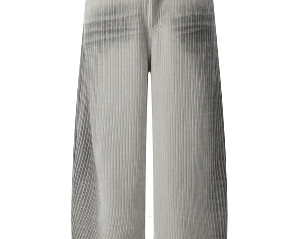 Pantalon confort en velours côtelé à jambes larges pour homme - NUTRYS