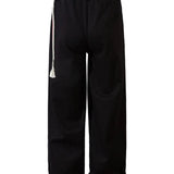 Pantalon rayé à jambes larges pour homme - NUTRYS