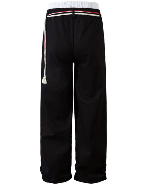 Pantalon rayé à jambes larges pour homme - NUTRYS