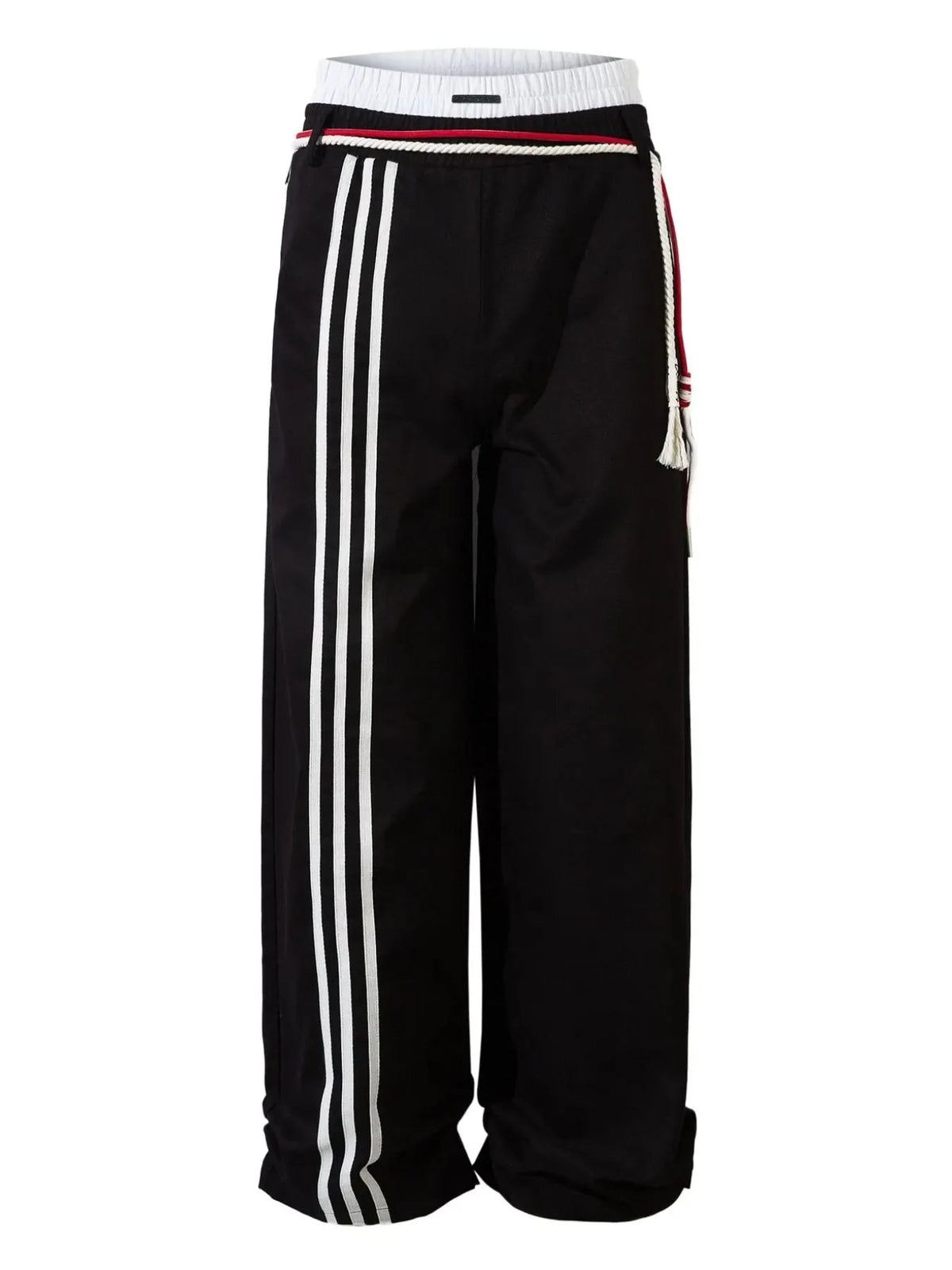 Pantalon rayé à jambes larges pour homme - NUTRYS