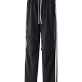 Pantalon rayé à jambes larges pour homme - NUTRYS