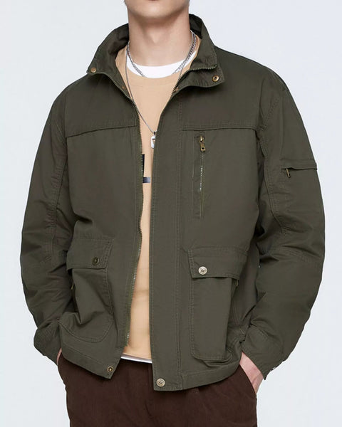 Veste Casual Blouson Léger Zippé - NUTRYS